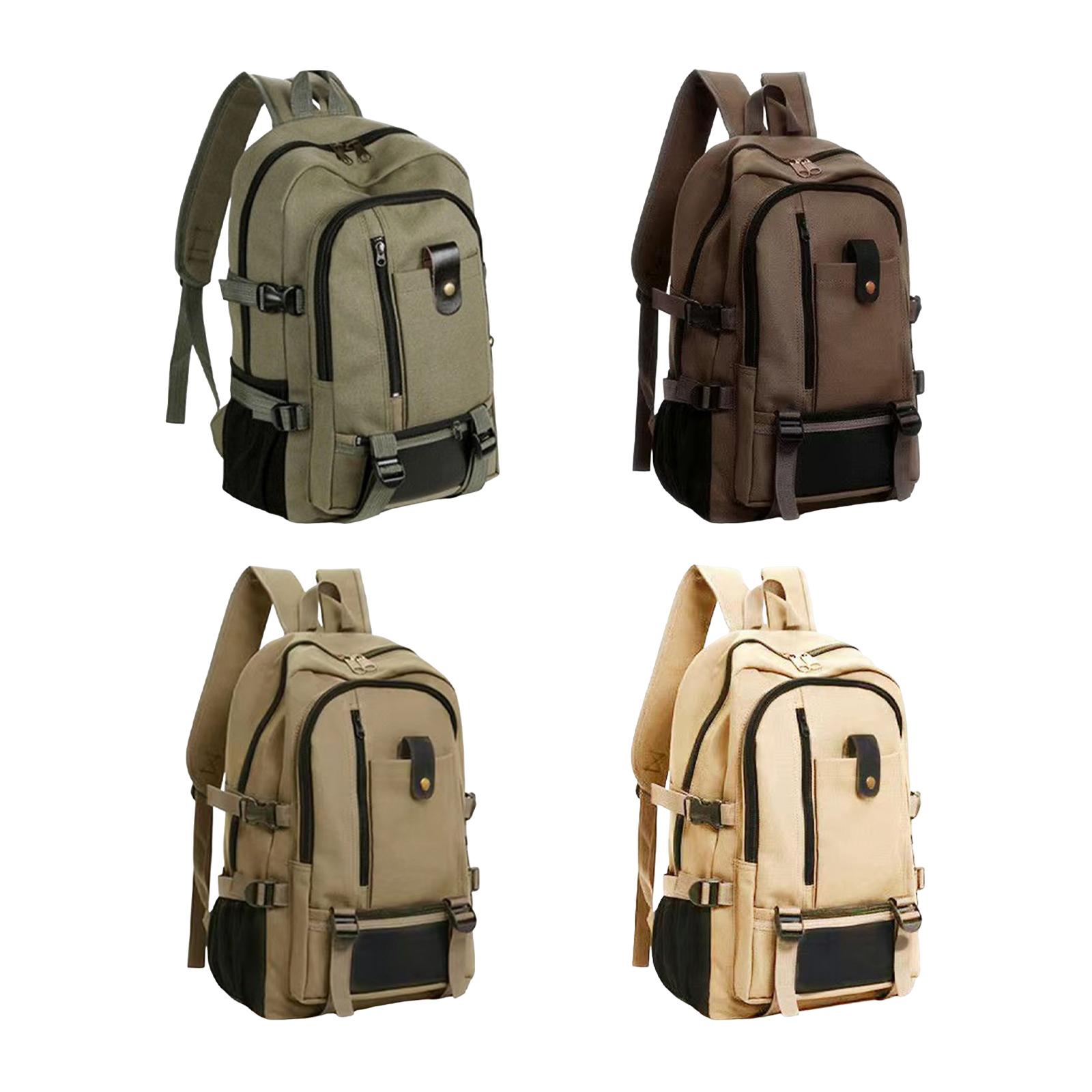 Ransel Perjalanan Kanvas Besar - Canvas Backpack Casual ulasan dan harga